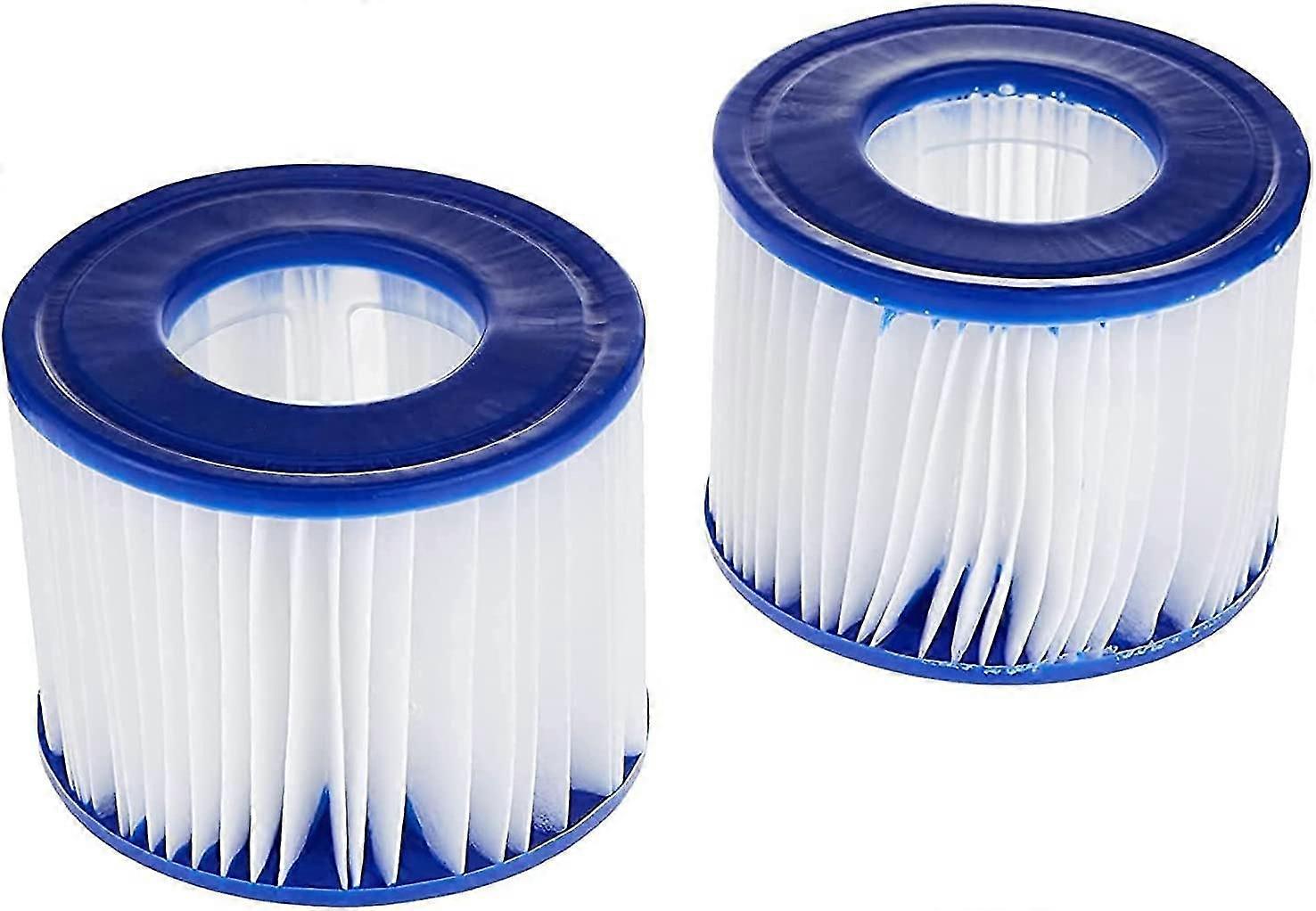 Set of 2 Bestway VI Cartridge Filters - Compatible with Lay-Z-Spa Miami