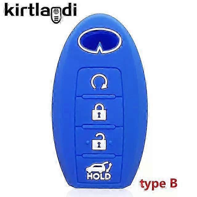 Unbrand Télécommande 3/4/5 boutons couvercle de clé pour Infiniti Q70 Q50 Q60 FX37 QX80 EX25 G35 G37