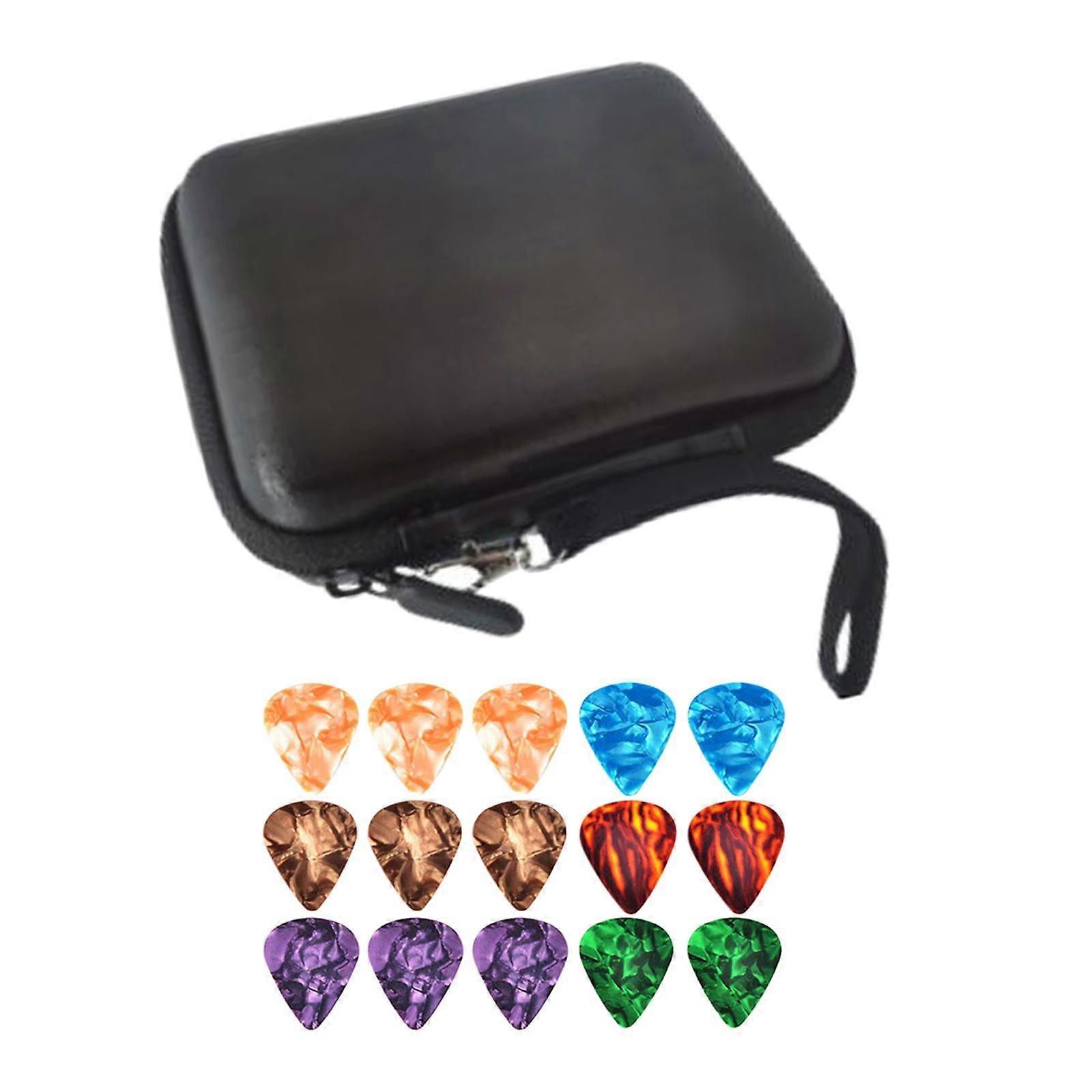 Leather Guitar Holder Case Waterproof Shock Absorption Box