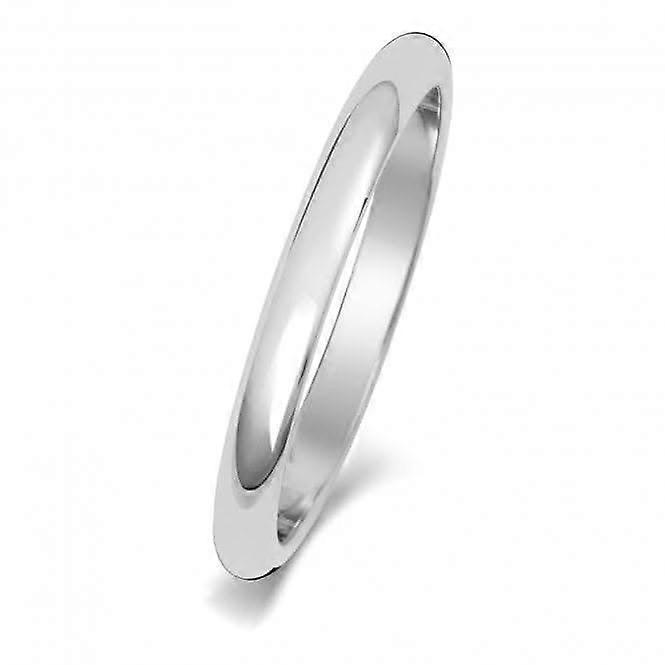 Alliance 18K D Forme 2mm-1.7 Alliance Bague WQ101WH/I
