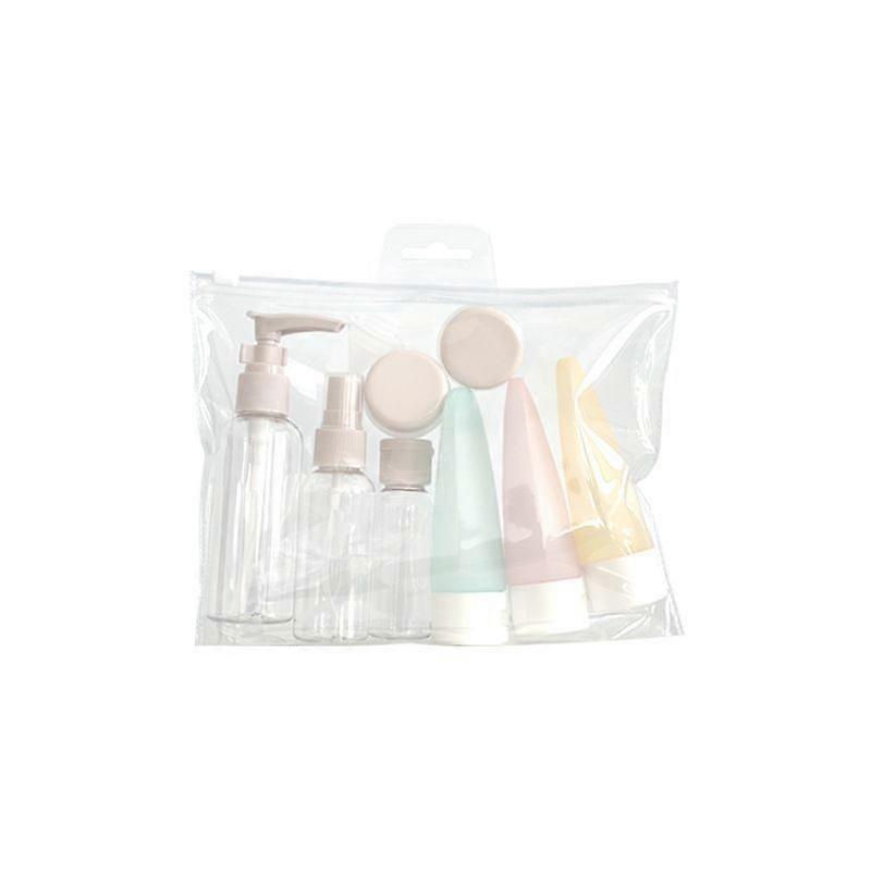 Aisiting Travel Refillable Bottle Set Spray Lotion Shampoo Shower Gel Tube Bottling Cosmetic Empty Liquid Container Portable Tool Refill