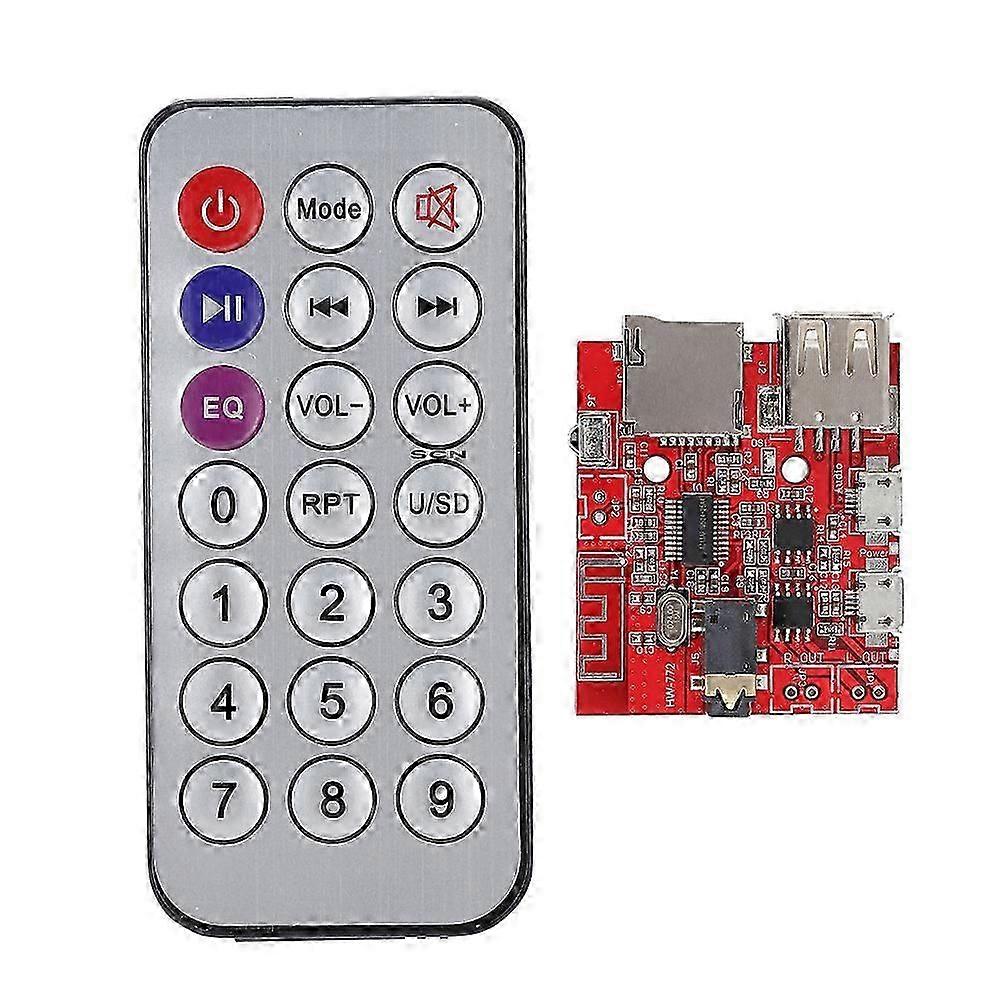 Bluetooth MP3 Decoding Module Receiver Board 4.1 Circuit Board with Remote Control High quality