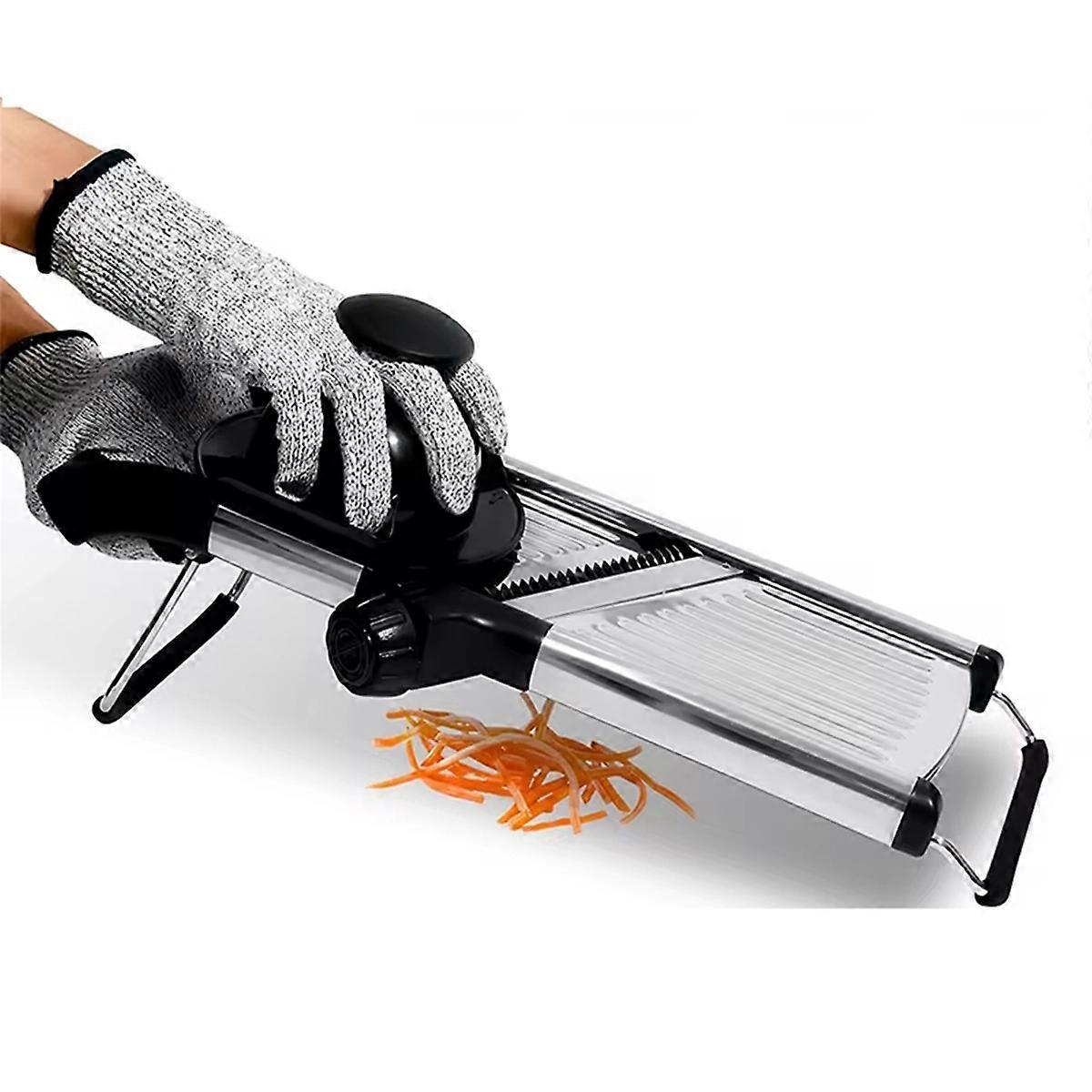 Adjustable Mandoline Slicer, Vegetable Shredder for Potato