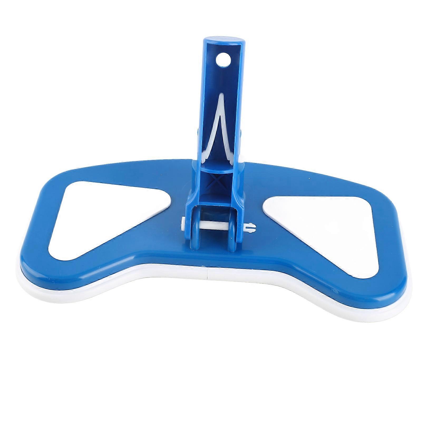 Pool Vacuum Head Pool Vacuum Head Pool Head Vacuum Swimming Pool Vacuum Head Pool Brush Vacuum, Pool Vacuum Head Brush Parts, 12' Curved Blue and Whit