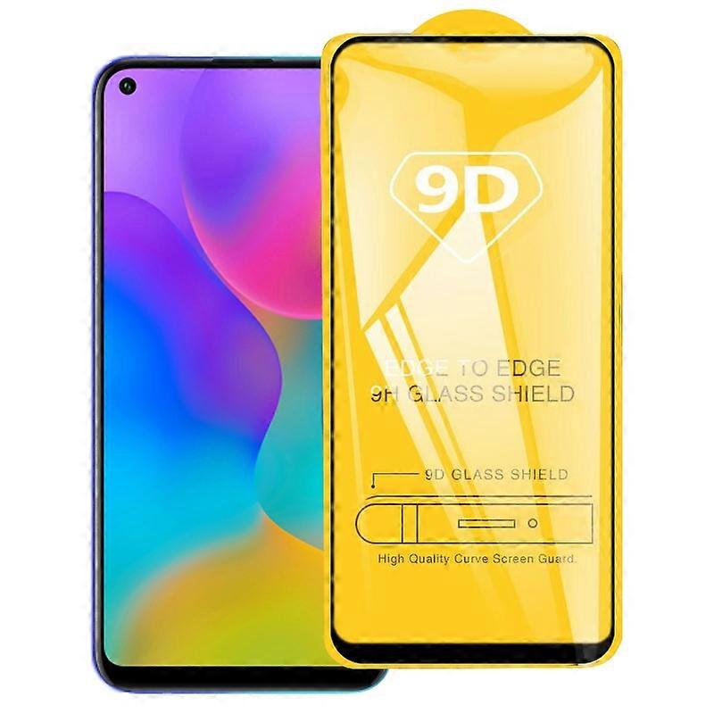 Huawei Honor 9C 9Dフルグルーフルスクリーン強化ガラスフィルム用