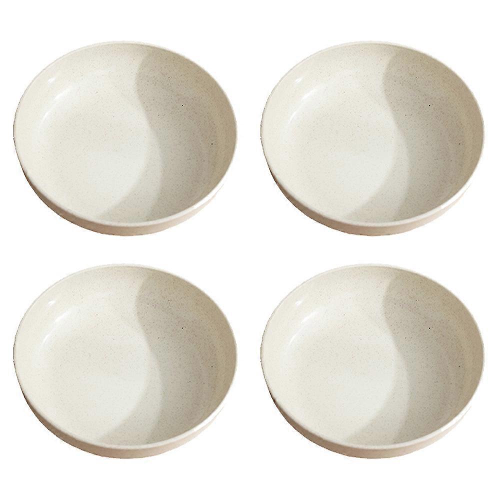 Household plastic plates, cute small fresh bone plates, dining table garbage plates