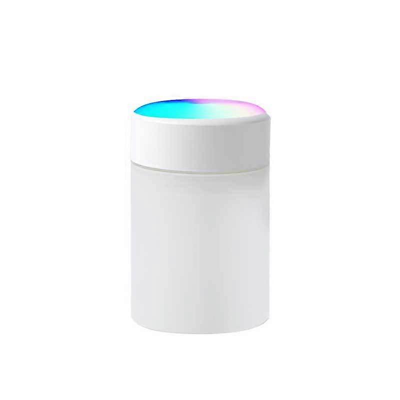 Mini Aromatherapy Humidifier Interior Air Purifier Small Atomizing Car Appliances 360ML Colorful Cup White USB plug-in