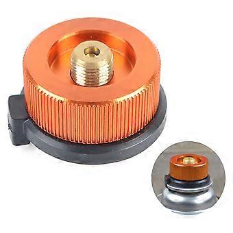 Camping Stove Propane Adapter 1PCS Lindal Valve Butane Canister Cylinder Gas Cartridge Converter for Outdoor Cooking