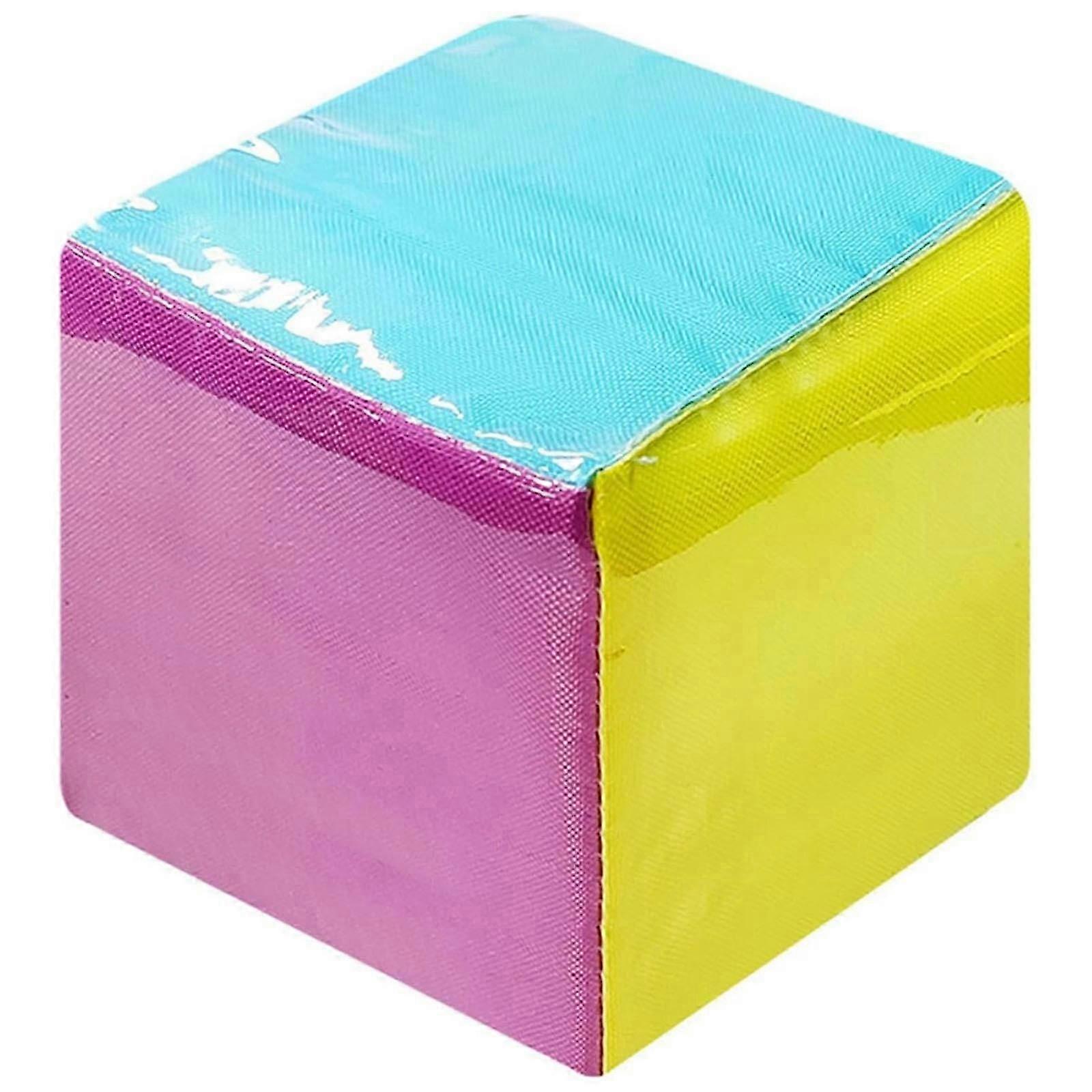 10cm Memories Foam Hexahedron Colourful Educational Learning Cubes Pocket Cubes