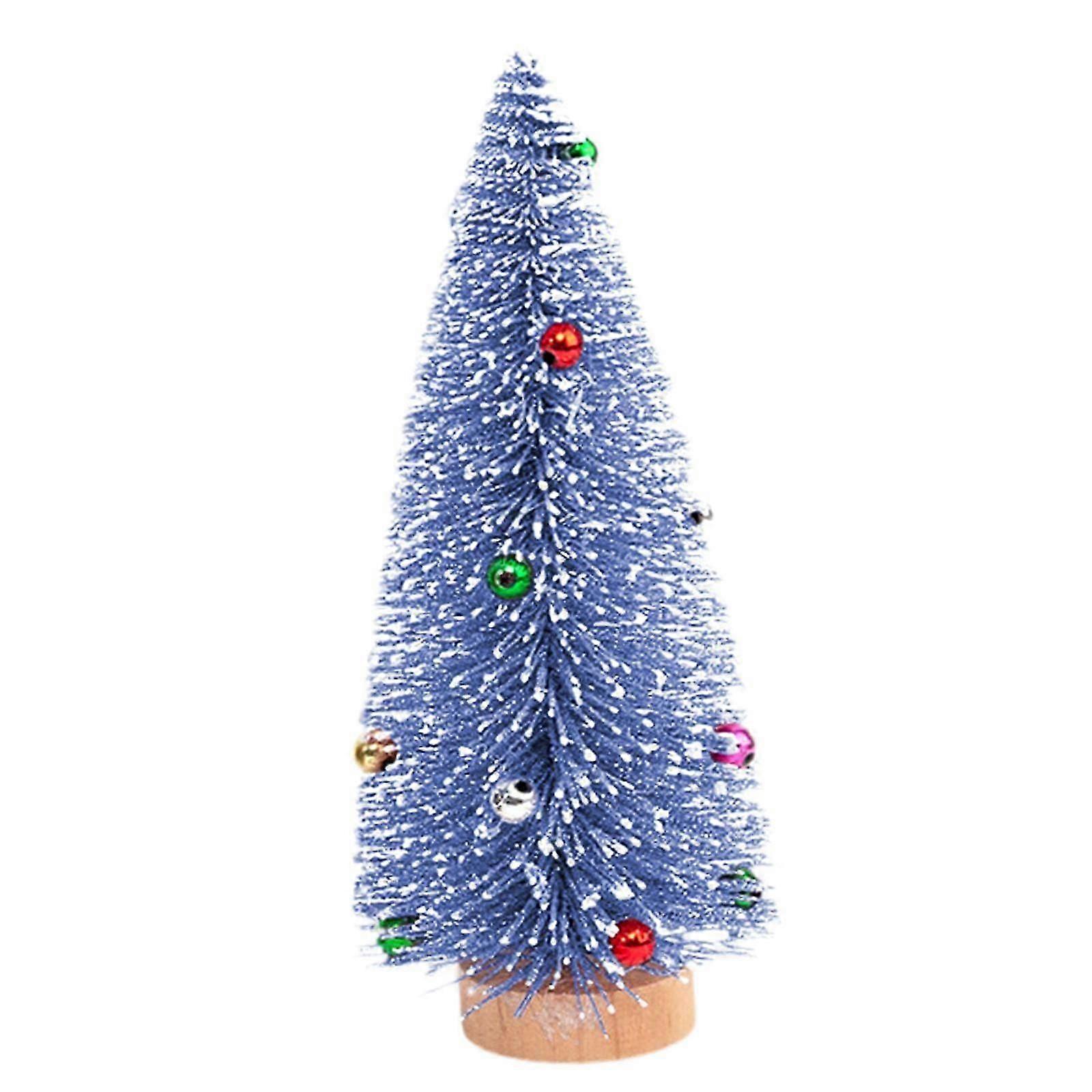 Tabletop Artificial Christmas Tree Christmas Gift Art Crafts Decorative Mini Christmas Tree Desktop Xmas Tree for Shelf Table