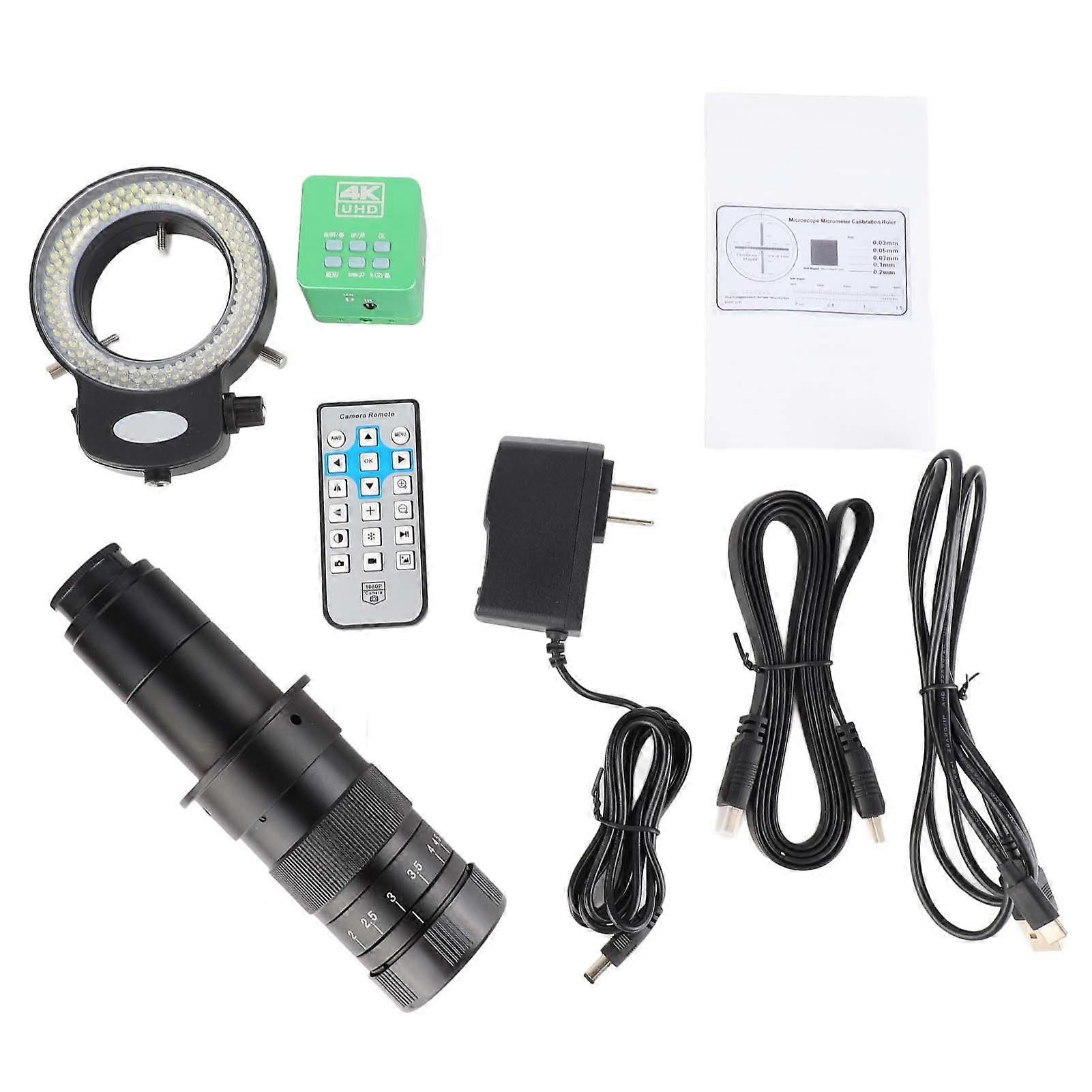 Monocular Microscope Digital Camera 4K HD Multimedia Interface Clear Images for PCB Repair