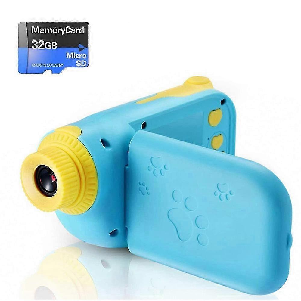 Creative 2-Inch Hd Screen Camera, Dual Digital Cameras For Grip By Small Hands, Kids With Silky Feel And Soft Silicone Design, Perfect For Easy