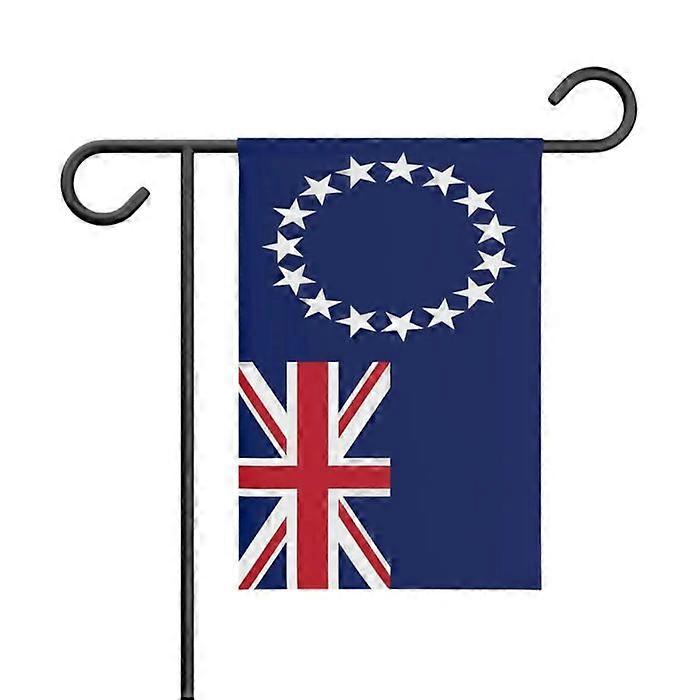 Cook Islands Flag – 32 x 47.5 cm – Durable Polyester – Vertical Format – Outdoor