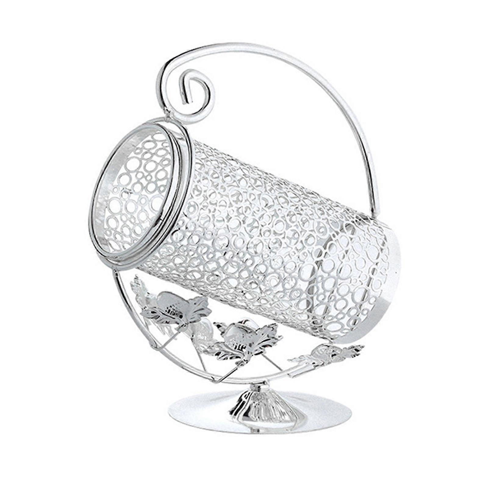 Wrought Iron Wine Rack Nordic Style Red Wine Bottle Display Stand Holder Desktop Wine Storage for Cabinet Bar Kitchen  silver