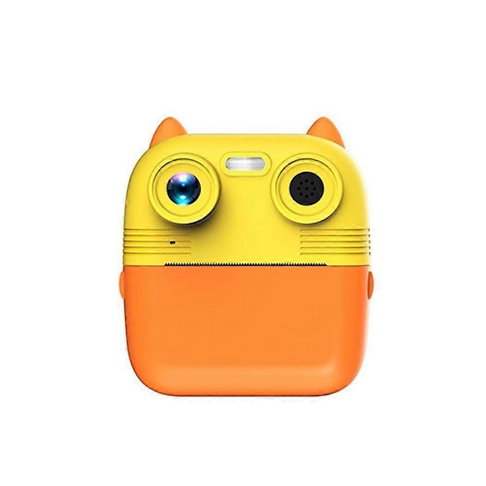 1080P Instant Print Camera Yellow