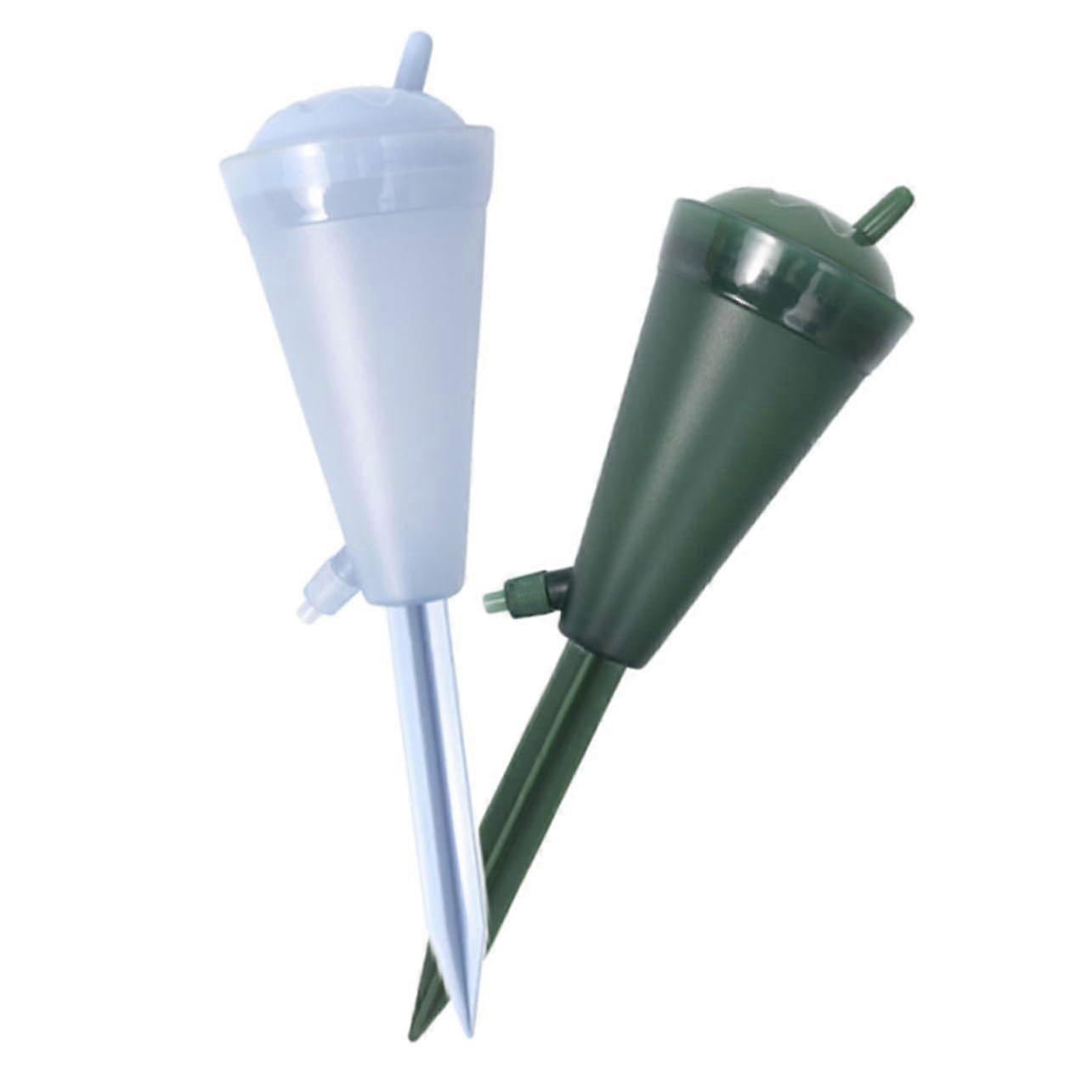 Drip Barrel Irrigation Device For Outdoor Flower Pots Set Of 2 Automatic Plant Watering Globes And Watering Pears