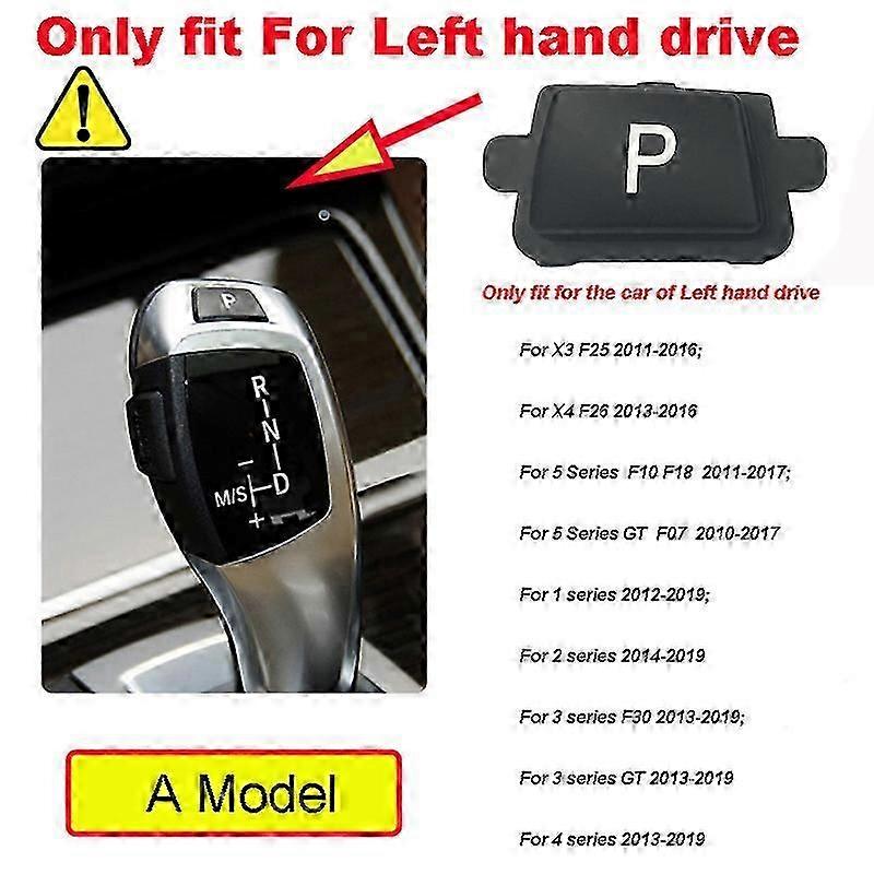 Car Gear Lever Auto Parking Button Letter P Button For Bmw 1 2 3 4 5 7 Series F10 F11 F01 F02 X1 X3 X4 F30 F32 F48 F25