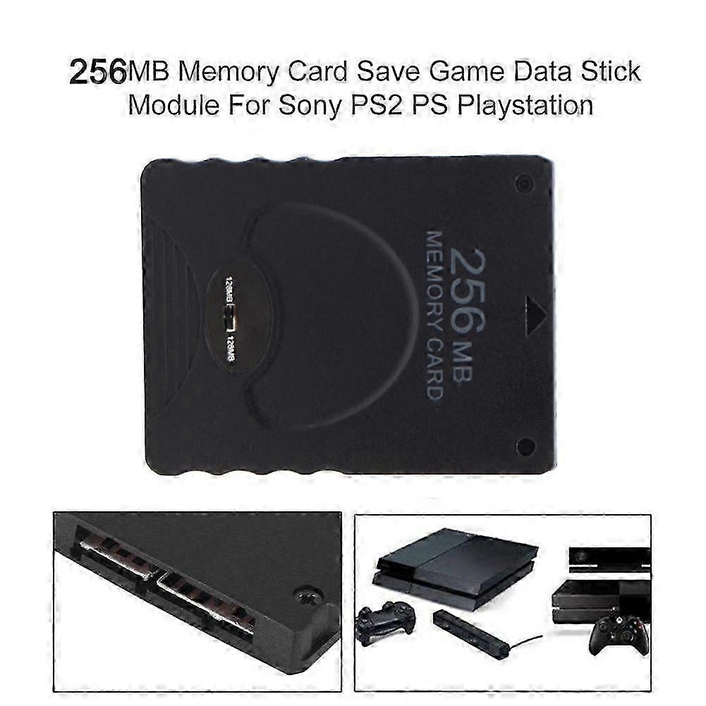 256MB Memory Card For Playstation 2 PS2 Memory Card Game(s) For PS2