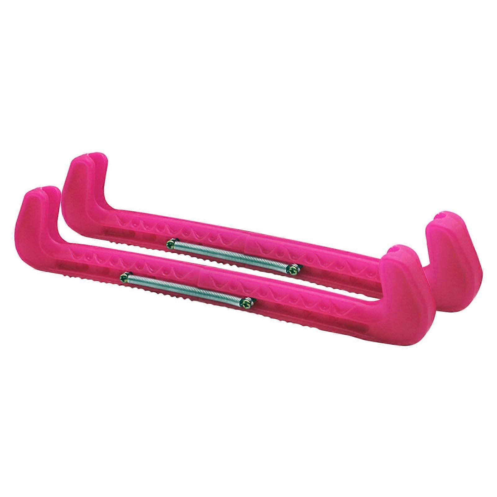 Ice Skate Protector, Flexible Hard Protection for Figure Skating Hot Pink