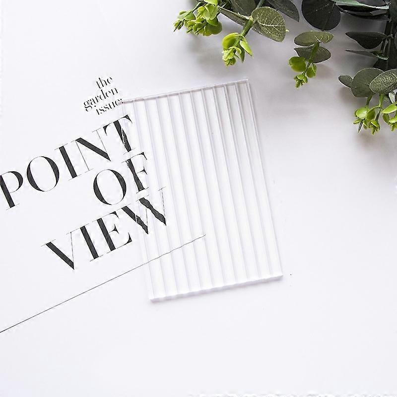 Acrylic Texture Background Board 2 PCS 10 x 15cm