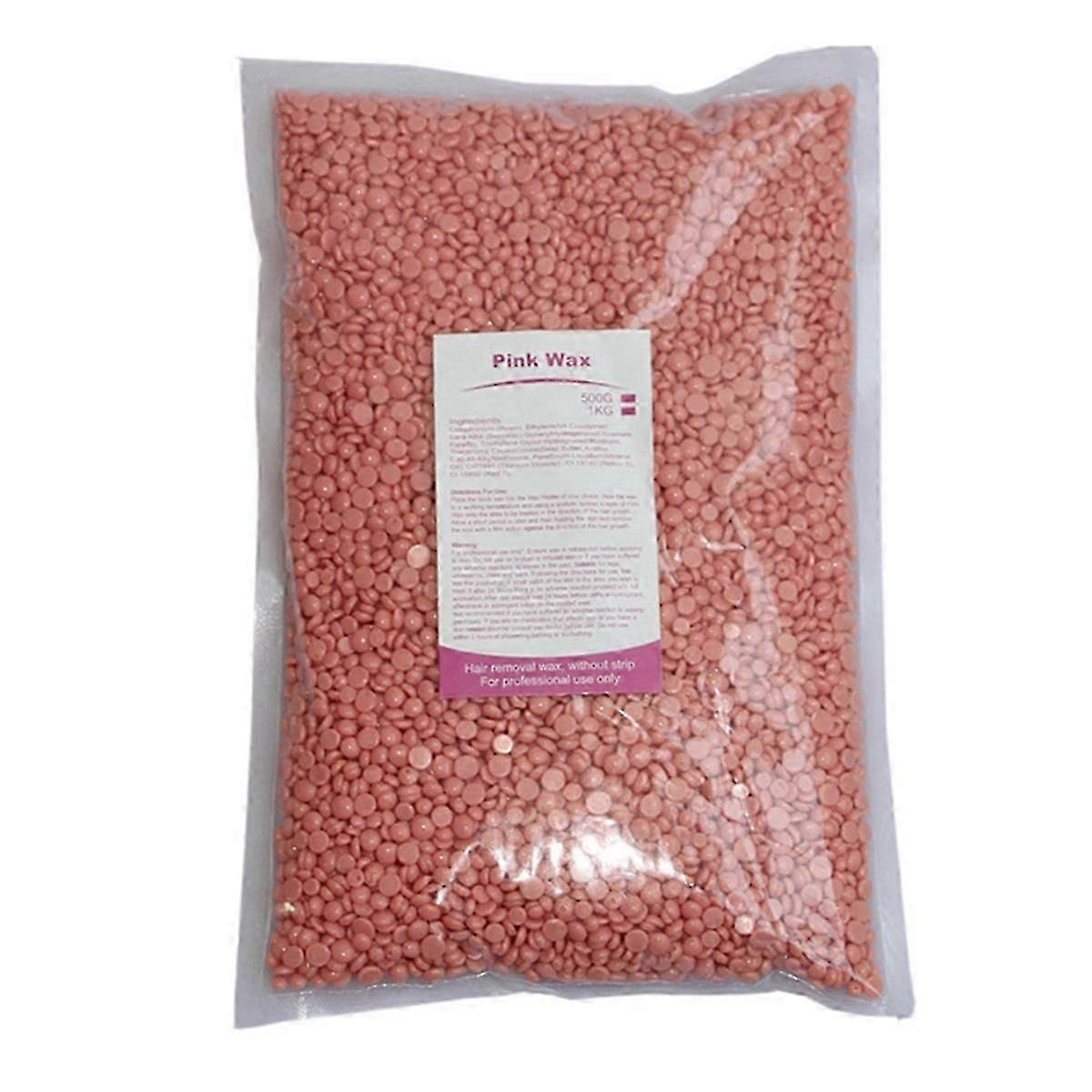 500g Waxing Wax Beans for Hair Removal Full Body Hot Film Hard Depilatory Wax Beads for Wax Heater M