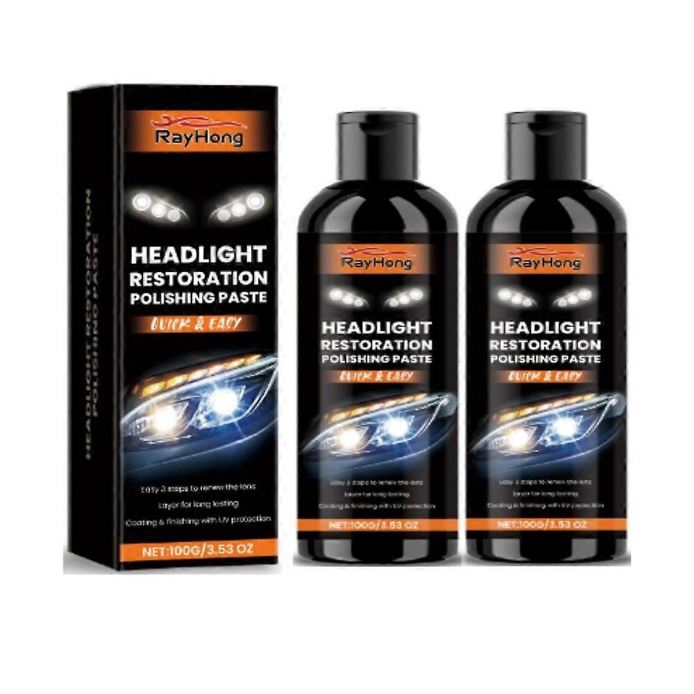2025 Upgrade Professional Car Headlights Restoration,Repair with Scratch Removal