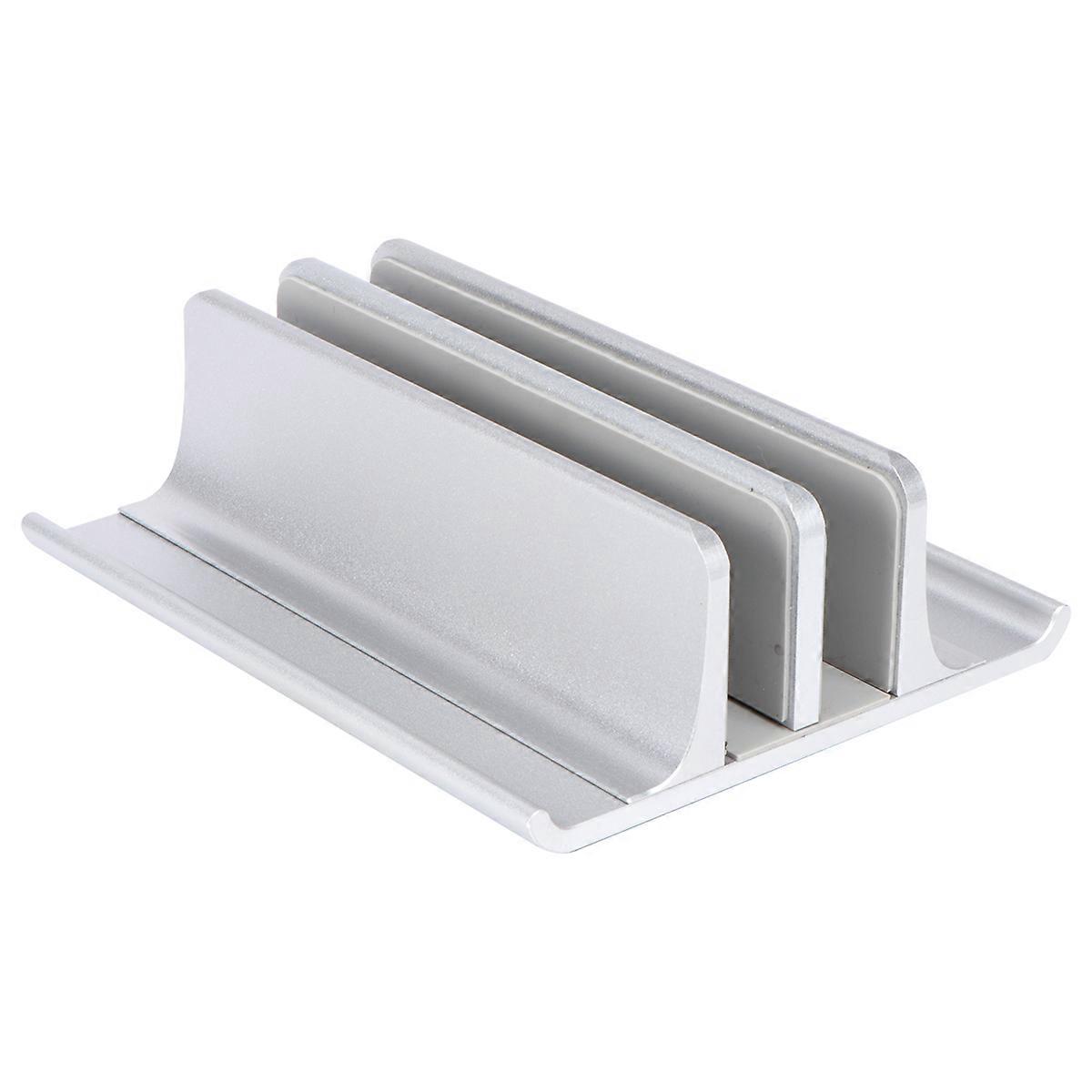 Laptop Mount Vertical Support Stand Cooling Function Silver Colour 16x13.3x5.1CM 1Pcs