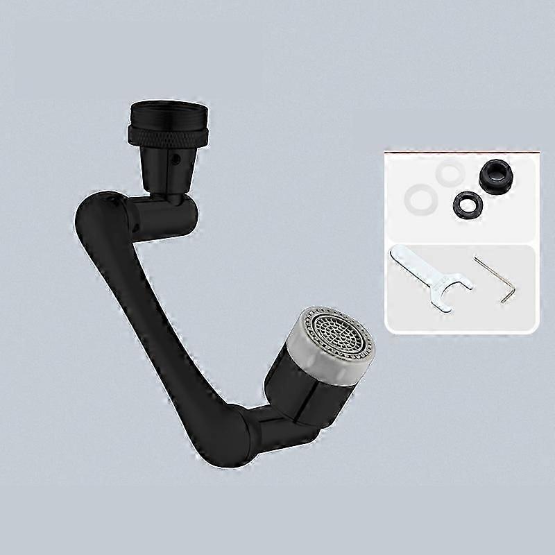 1440 Swivel Faucet Aerator Faucet Extension Attachment Swivel Faucet Aerator Sprayer Filter with 2 Spray Functions for Kitchen/Bathroom Faucets