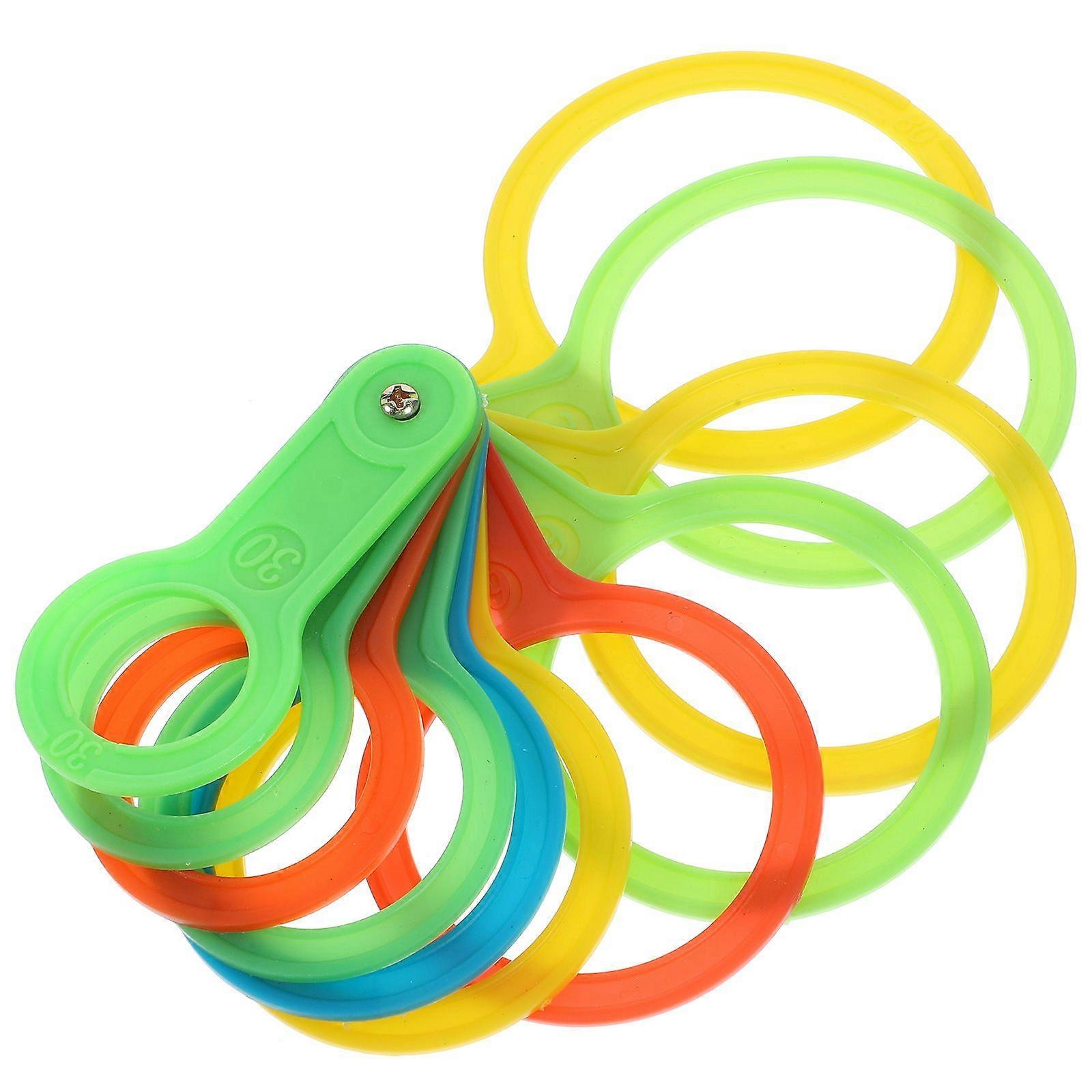 1 Set Fruit Measuring Lap Fruit Measuring Circle Assorted Fruits Diameter Measuring Circle