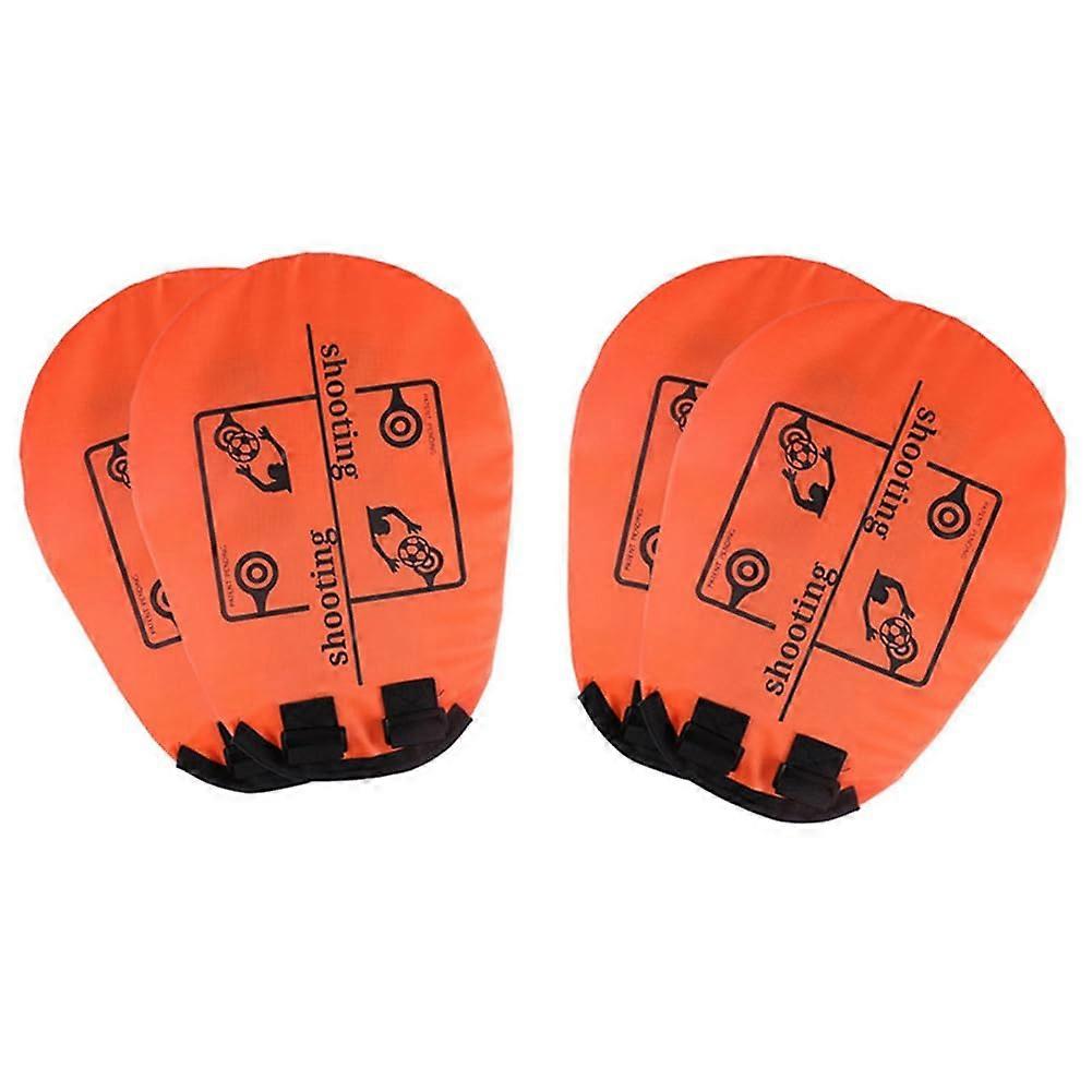 4 Pieces Football Targets Target Training Set Free Kick Practice Shooting Net Ref: 5231