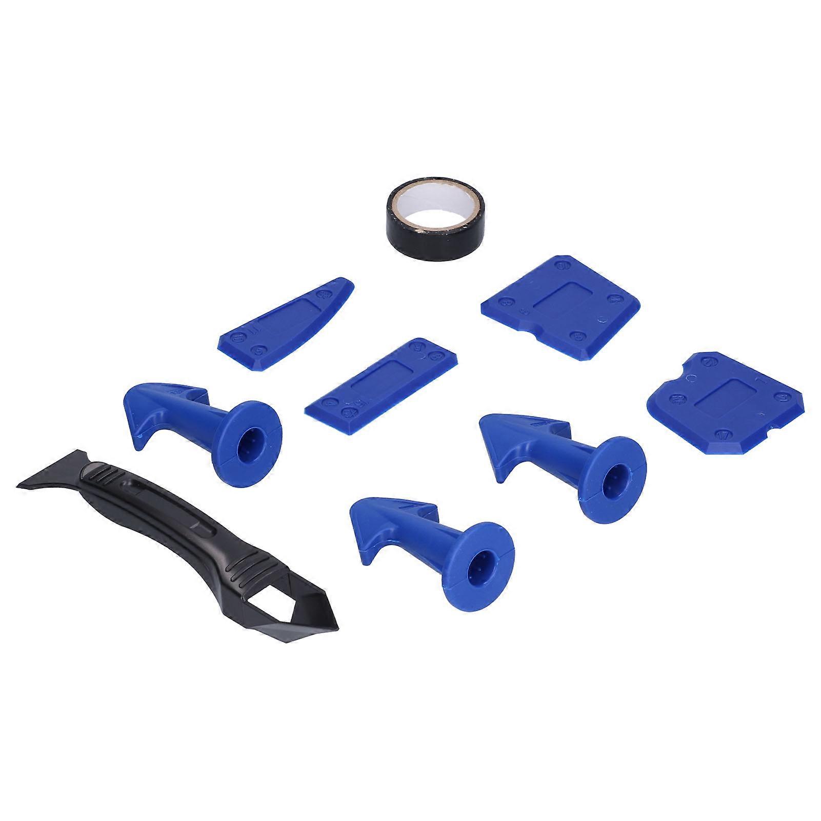9Pcs Silicone Caulking Tool Set for Bathroom Kitchen Floor Window