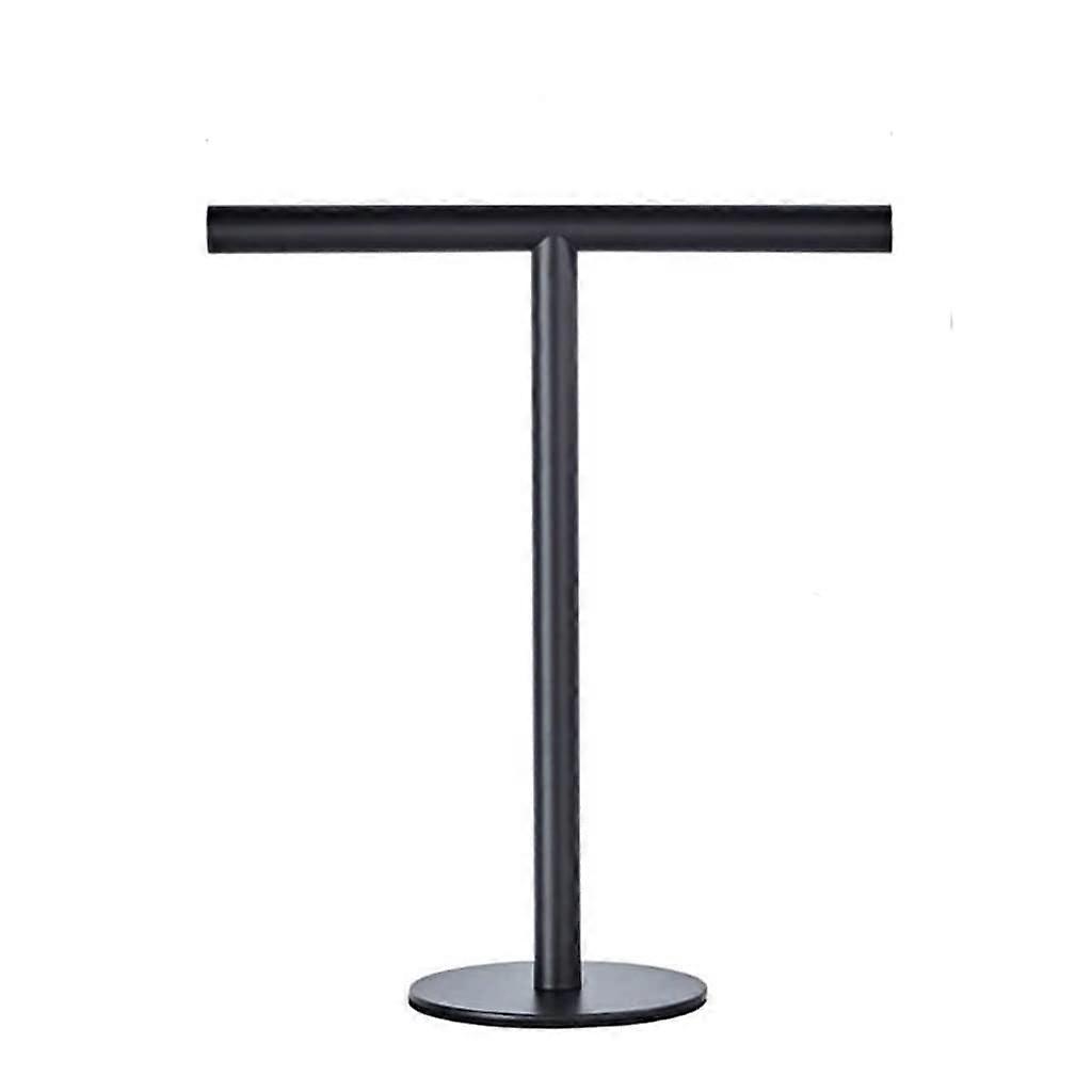 Argento Hand Towel Holder, Towel Rail, Stand, Matte Black, 27 x 30 cm