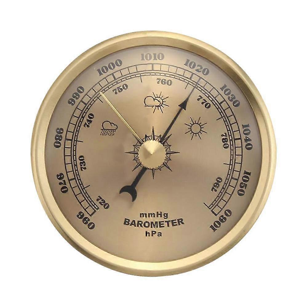 Barometer Thermometer Hygrometer Analog Air Pressure Gauge for Ships Laboratories Home Weather Stations