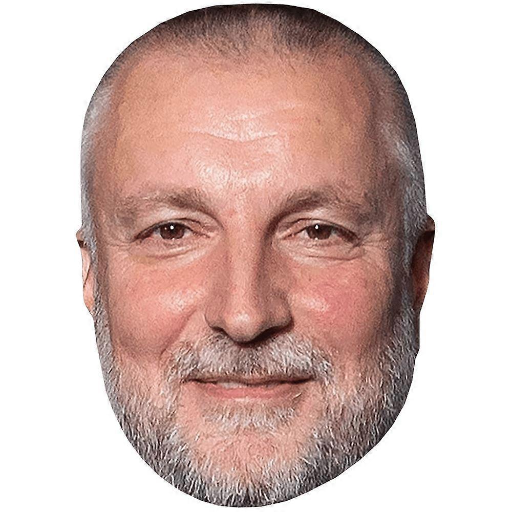 Fred Musa (Beard) Celebrity Mask, Flat Card Face