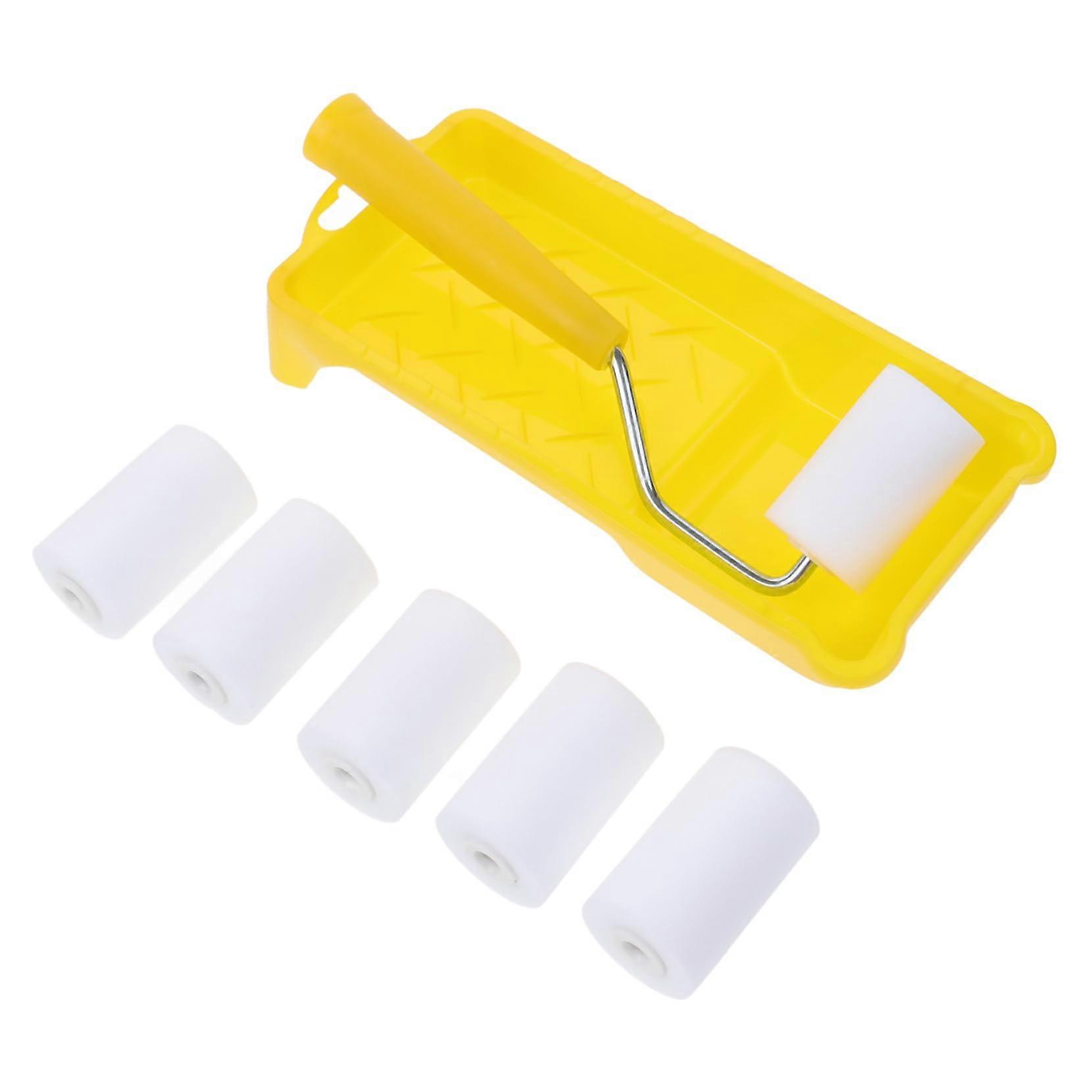 Professional Paint Roller Set for Wall Painting - Mini Foam Roller Kit with Wall Covers and High-Quality Paint Rollers