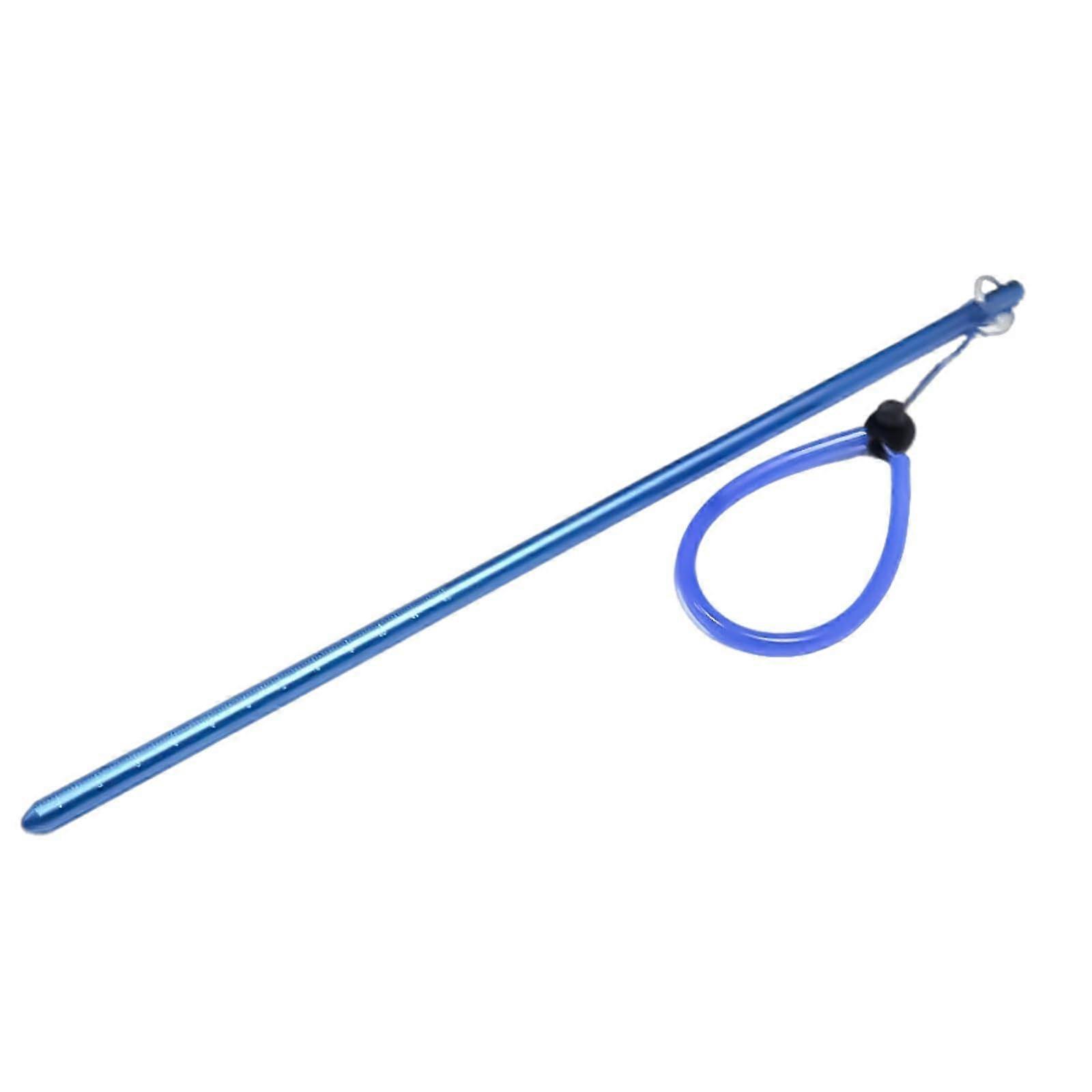 Aluminum Alloy Diving Rod With Wrist Strap Noisemaker Pointer Rod Underwater Signaling Devices