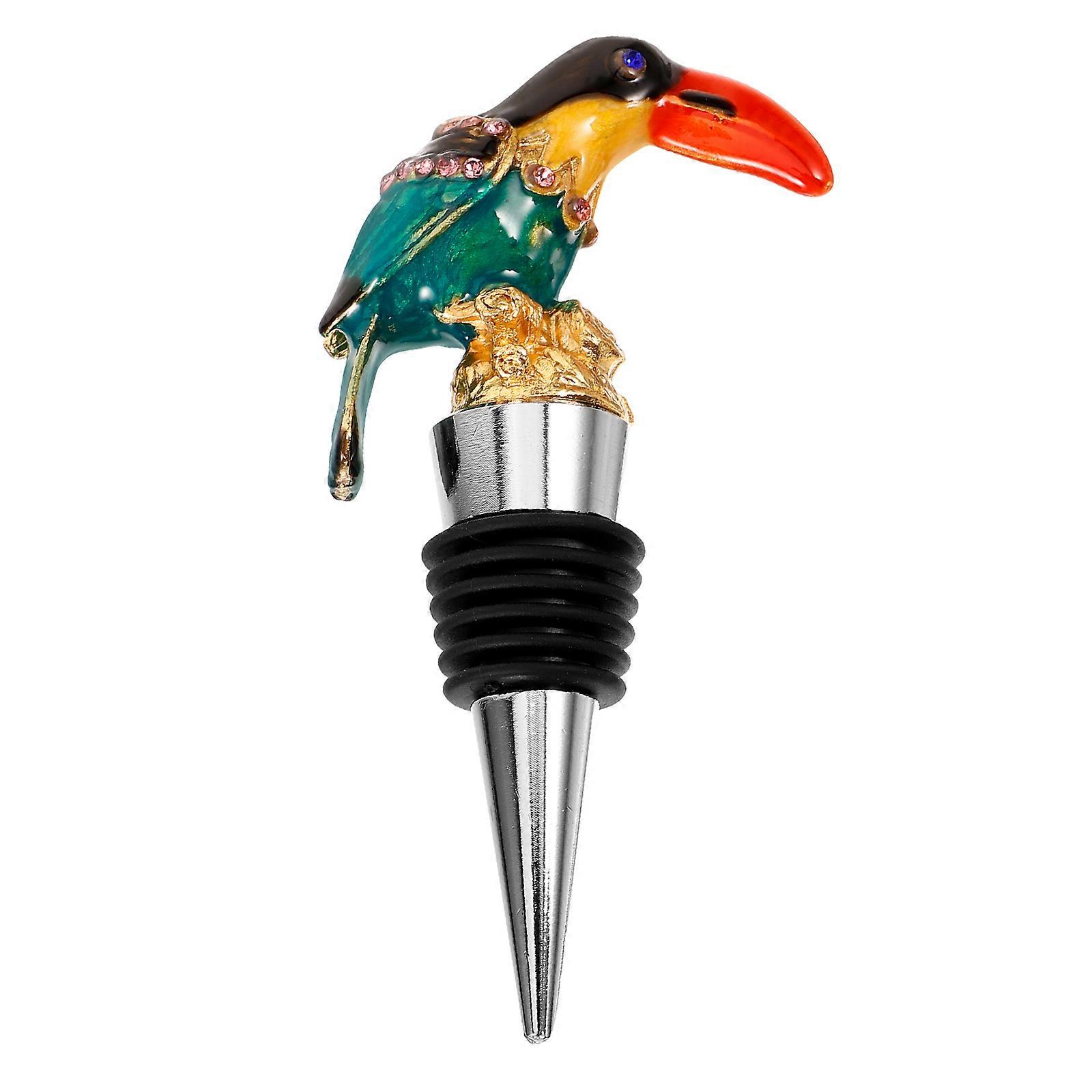 Beverage Covers Toucan Shape Zinc Alloy 1Pcs