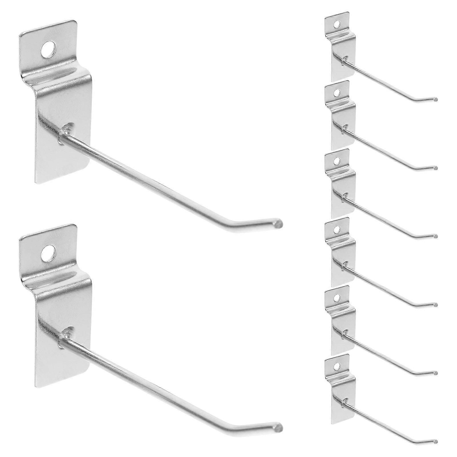 Display Hooks For Panel Slatwall Hooks Deluxe Hook Home Organization Silver 10x5x2cm 20Pcs