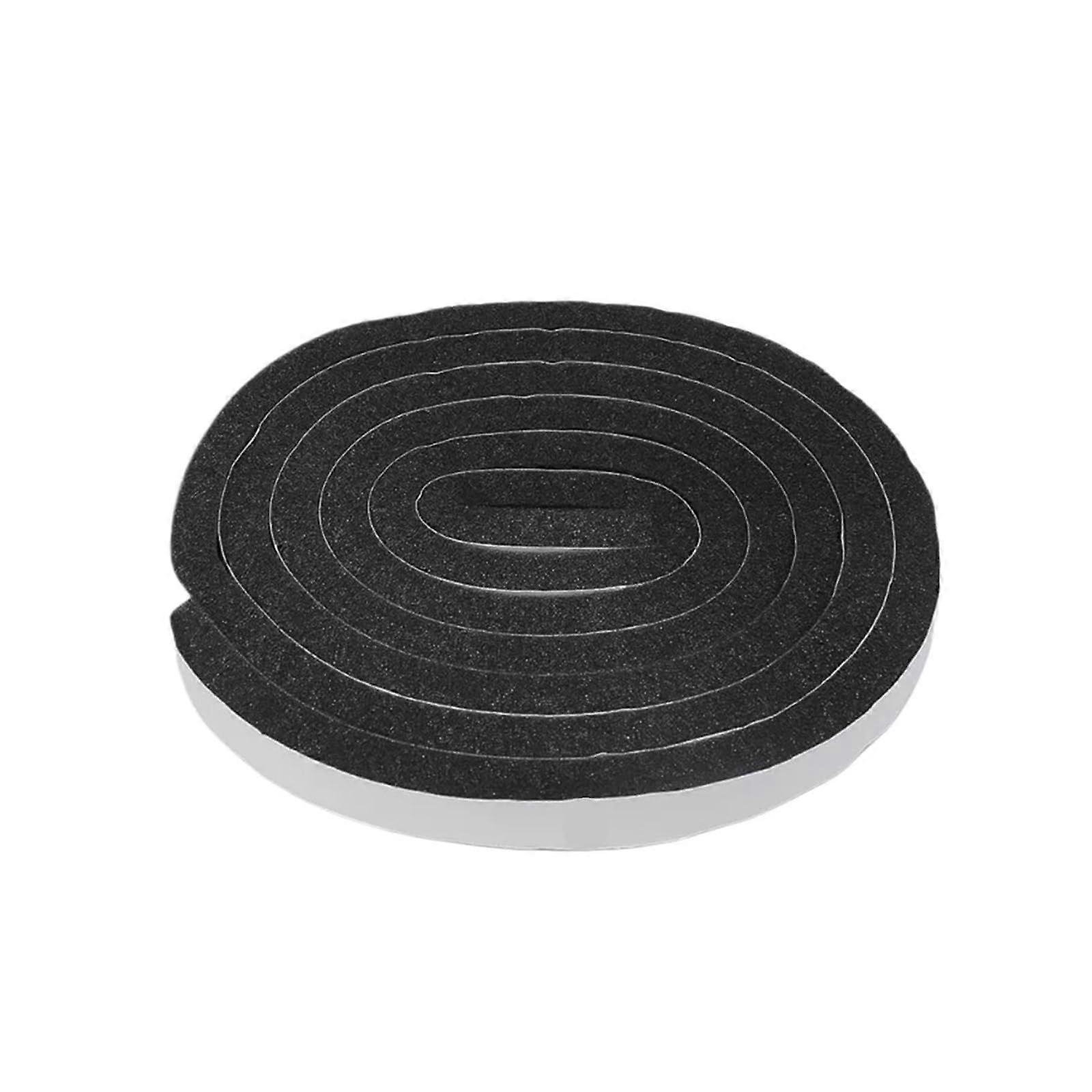 Self-Adhesive Sponge Sealing Strips For Windows And Doors, Windproof, Soundproof, Foam Tape, 1.5 Cm Wide, 5 Rolls X 10 M