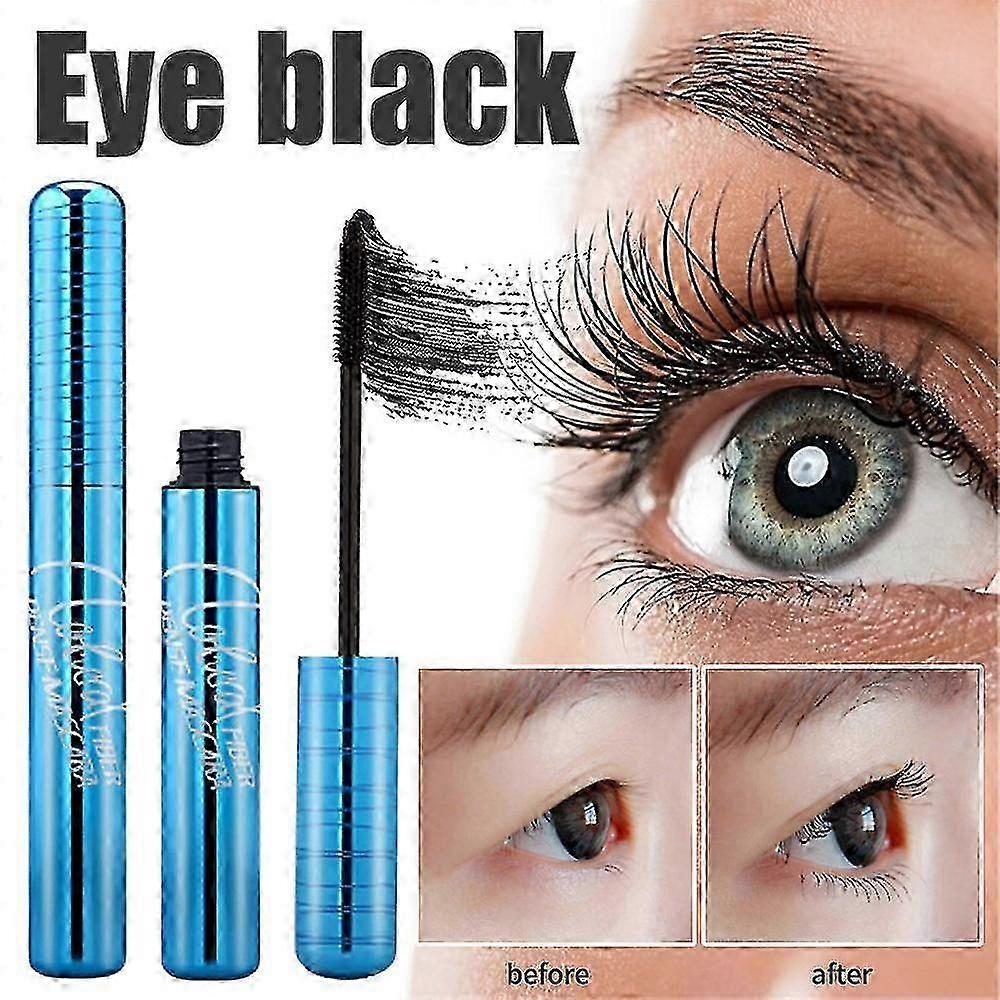 ナチュラルスレンダーマスカラシリコンブラシヘッド防水ロングラスティングカールマスカラ