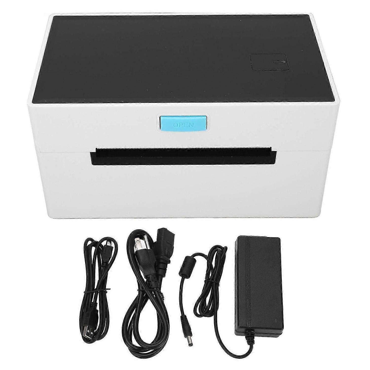 Bluetooth Thermal Printer 110mm Printing Width 203DPI Label Printer 110240V for Home Warehouse