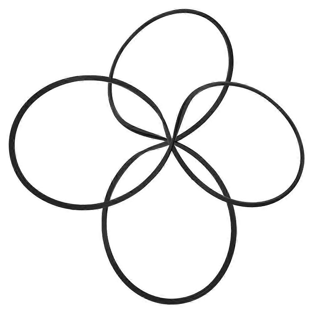 2pcs Salon Chair Rubber Base Rings Floor Protectors for Barber Chairs Slip Resistant Gaskets for Stability and Scratch Prevention