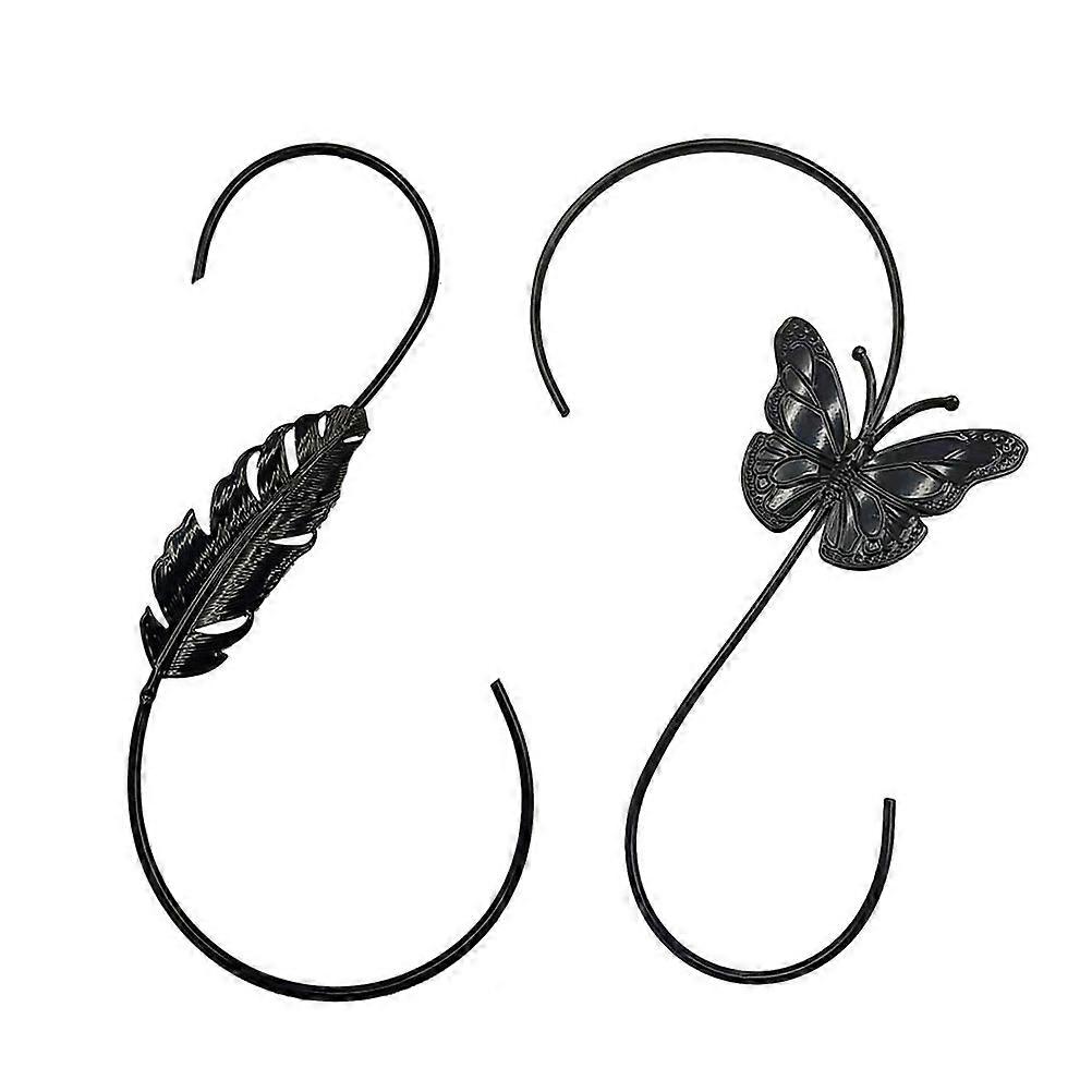Metal Hanging Feeder Hooks for Bird Feeders and Small Planters – Durable Outdoor Garden Hangers for Balcony Decor