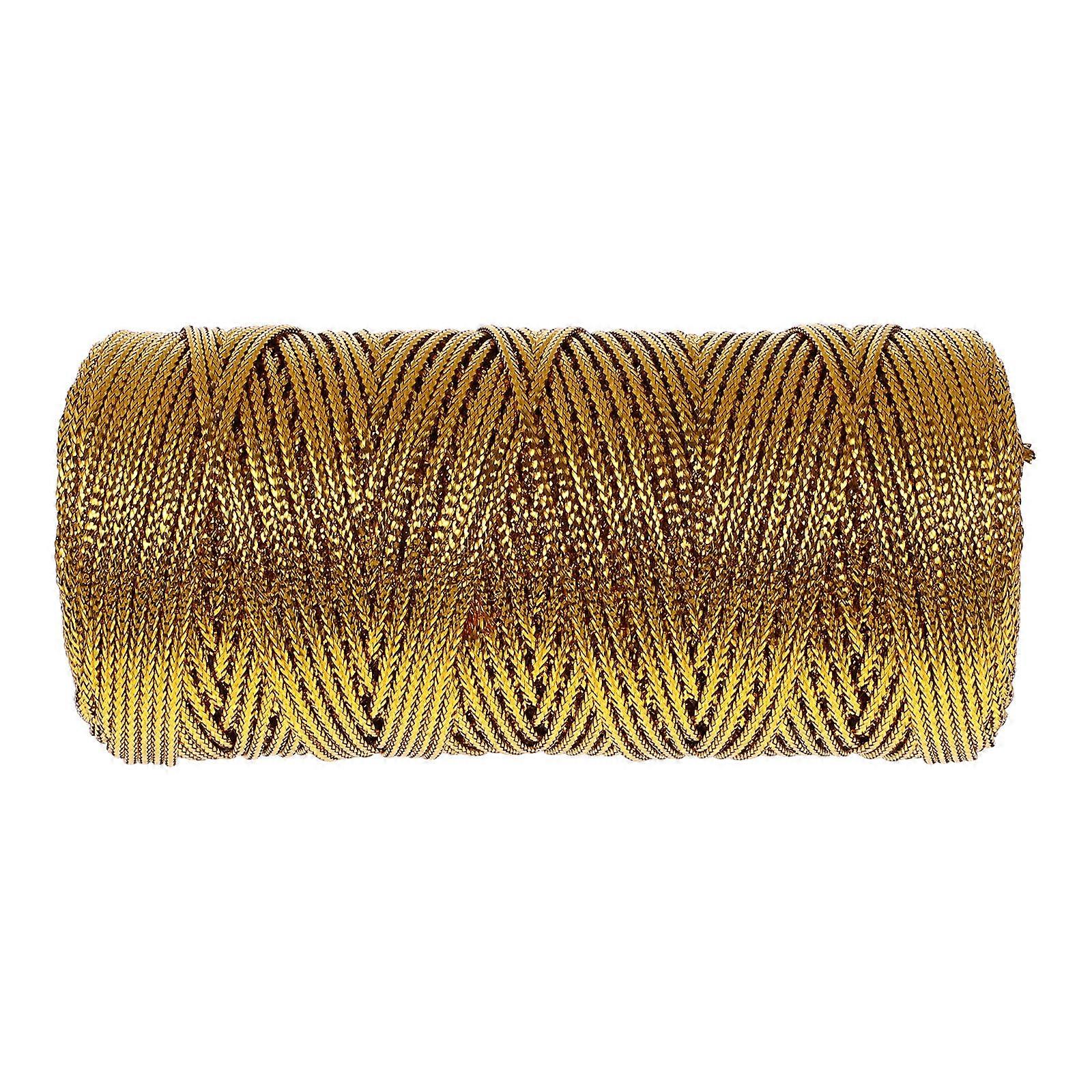 Shiny Decorative Twine for Wrapping, Crafts, and Festive Decorations – Multipurpose Cord for Gifts, Food Bags, and DIY Projects