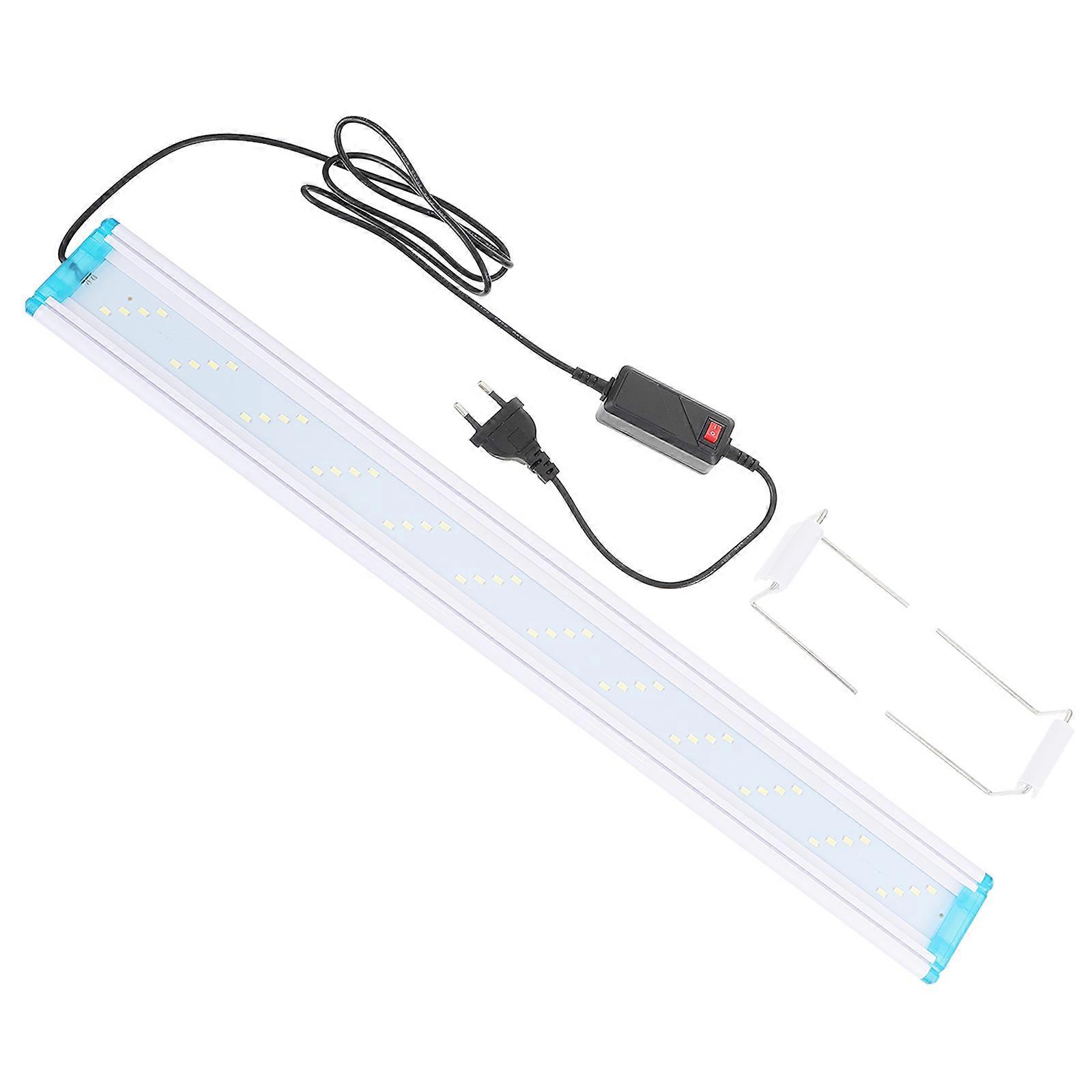 Fish Tank Light Led Aquarium Night Light Illumination Blue 58.00X7.00X1.00Cm 48Leds 1Pcs
