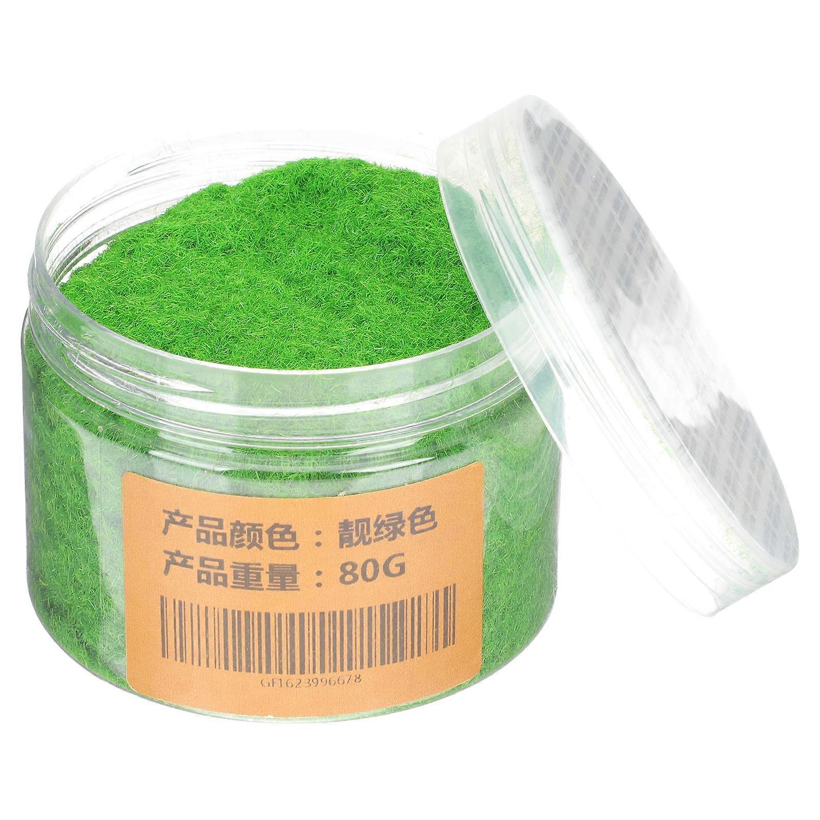Fake Grass For Crafts Simulation Lawn Moss Powder Nylon Material Micro-Landscape Design Decoration 1Pcs