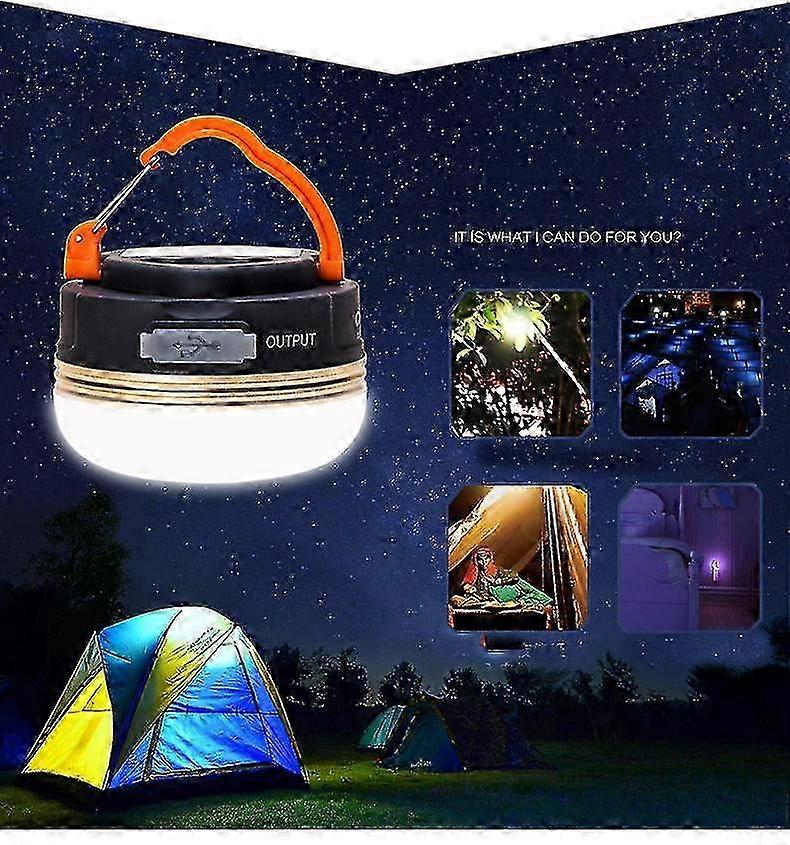 Camping Light Usb Tent Lamp Outdoor Emergency Light 2025