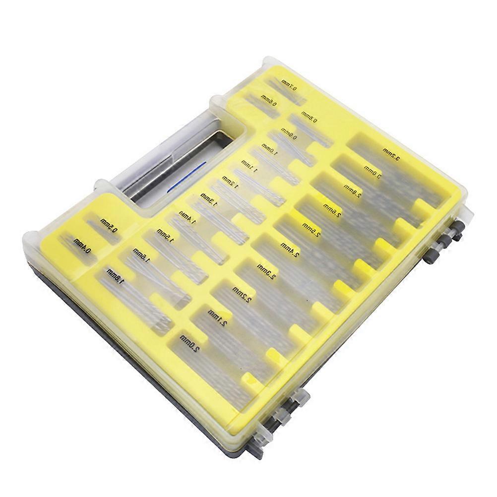 150 Pcs Precision Drill Bits Drill Set for Plastic Woodworking