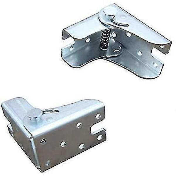 Folding support frame-self-locking Hinge-leg-accessories and bellows-for folding legs Folding tables