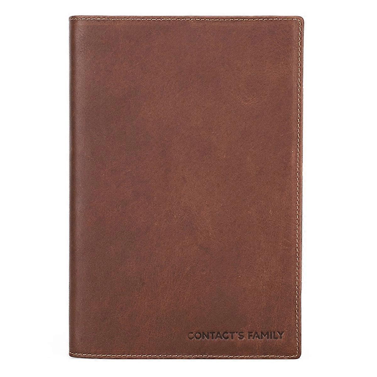 Retro Leather Book Cover Sleeve Protector Office School Supplies A5